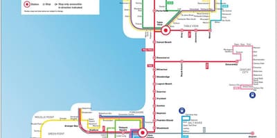 কেপ টাউন myciti বাস রুট ম্যাপ