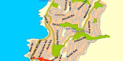 মানচিত্র, মহাসাগর দেখুন কেপ টাউন