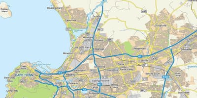 মানচিত্র edgemead কেপ টাউন