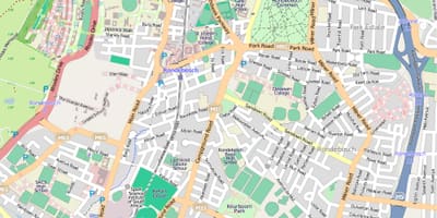 মানচিত্র rondebosch কেপ টাউন